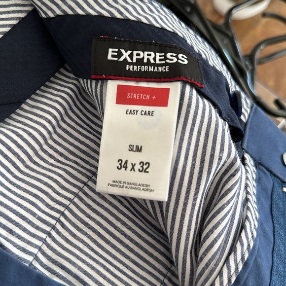 Men’s 34 x 32 slim stretch plus + performance pants easy care - Picture 3 of 4